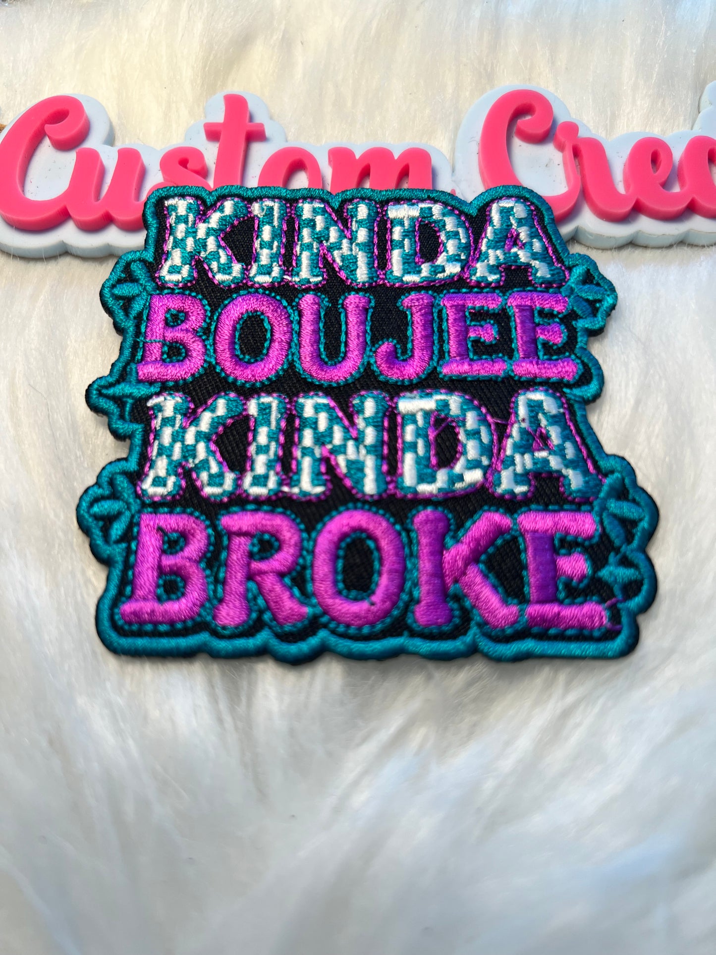 Purple Kinda Boujee Kinda Broke