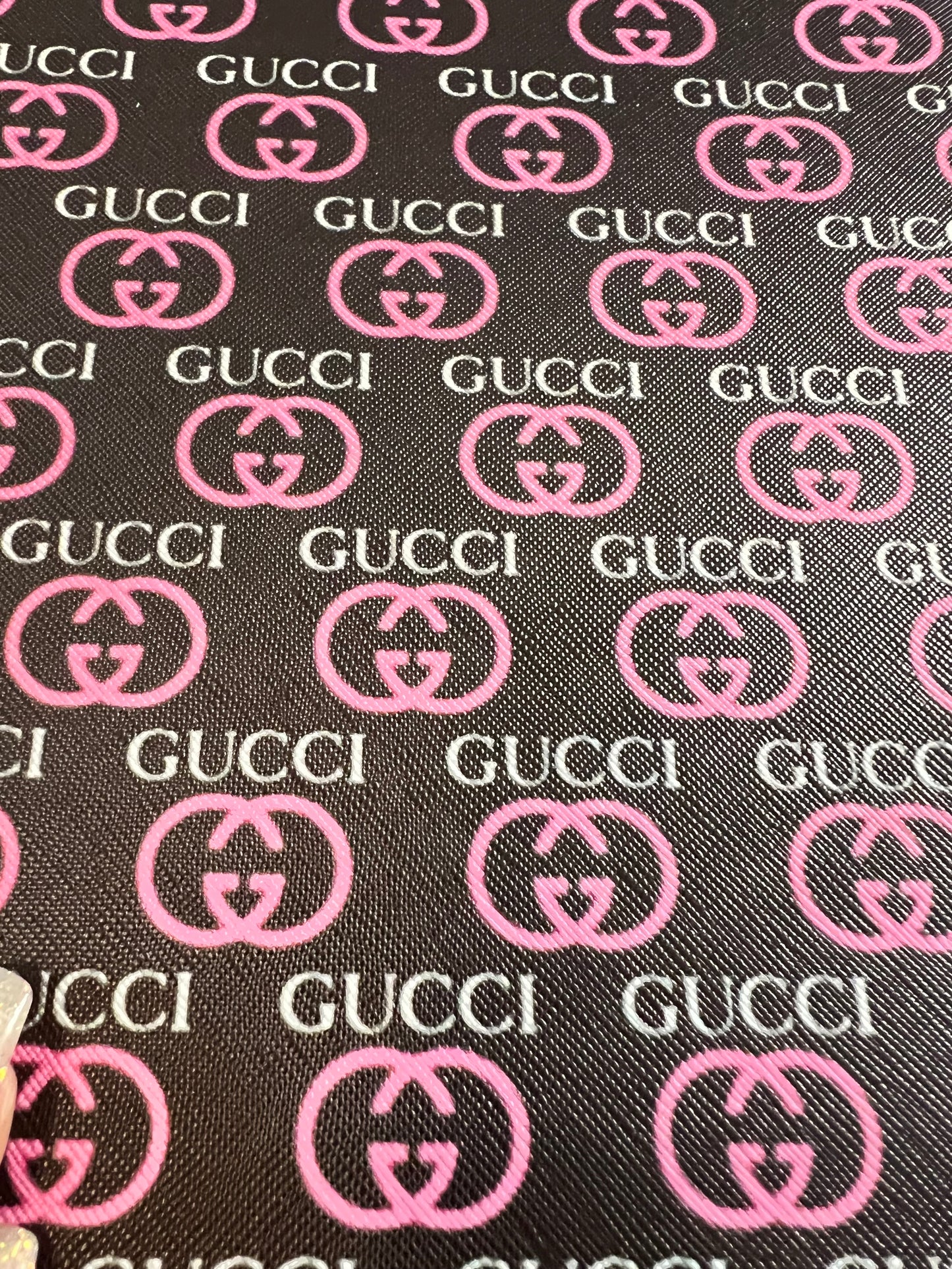 Hot pink Black GG