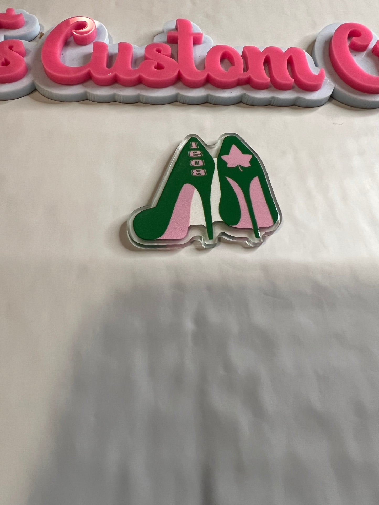 Green Pink Heel AKA