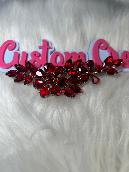Red Crystal Iron-On – 4.5”