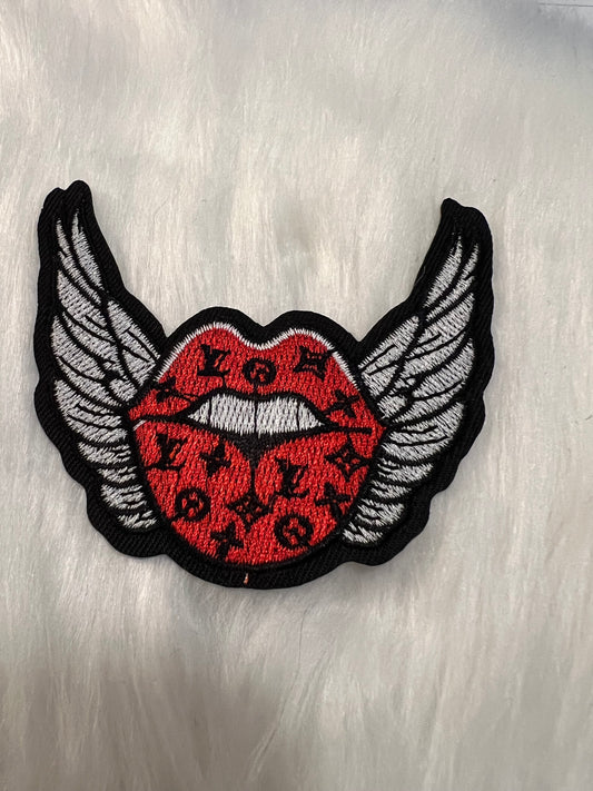 Red LV Flying Lips