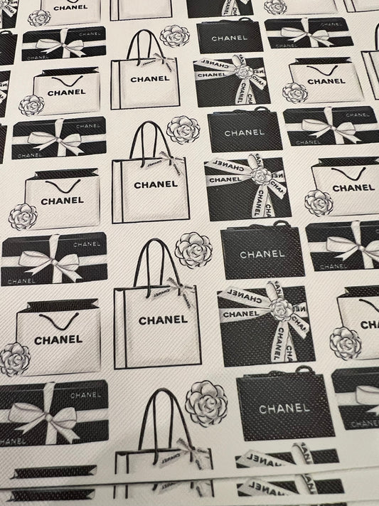 Black White CC bags