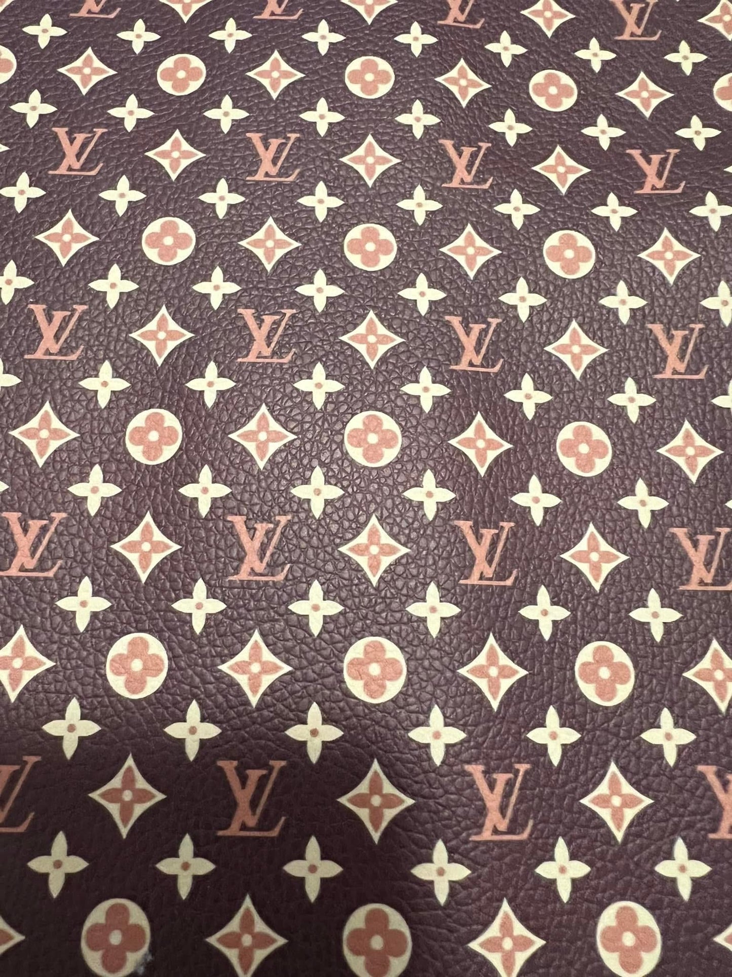 Dark Brown sheet Tan LV
