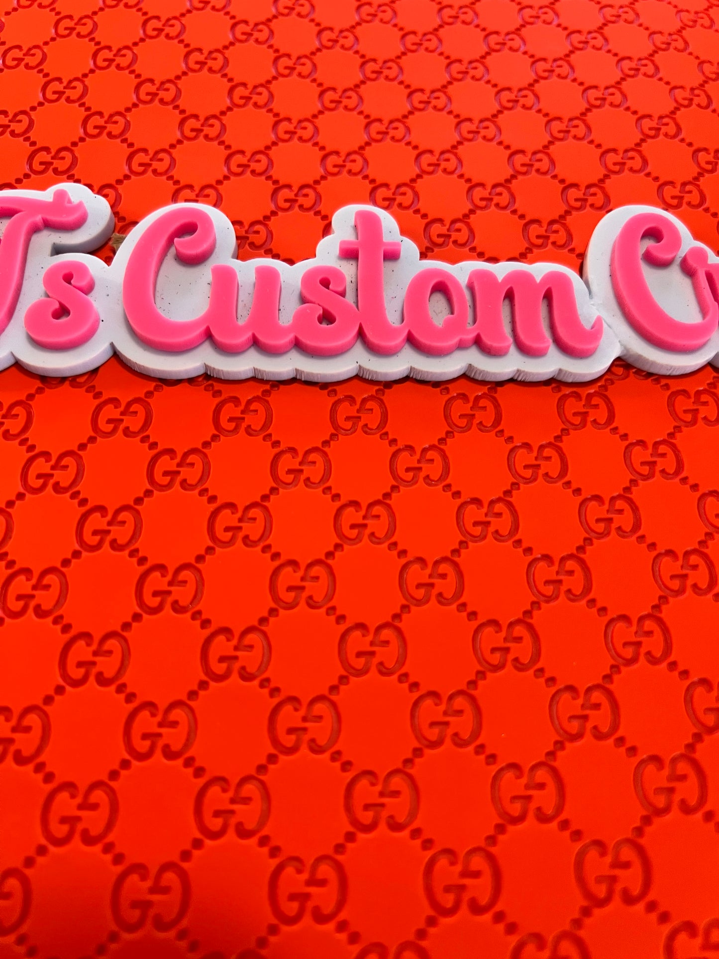 GG Orange Embossed