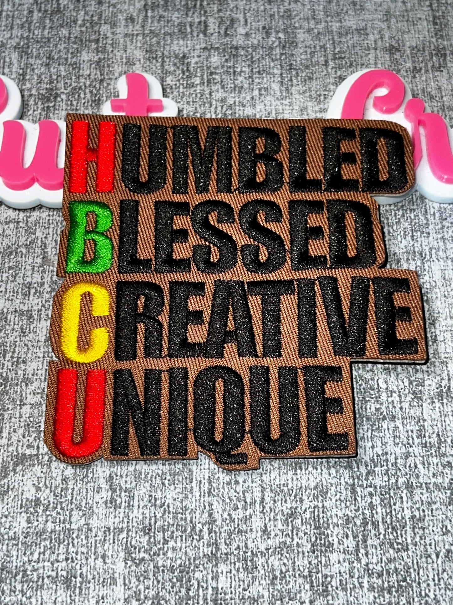 HBCU Patch – Culture Pride Embroidered Iron On Patch Statement Applique
