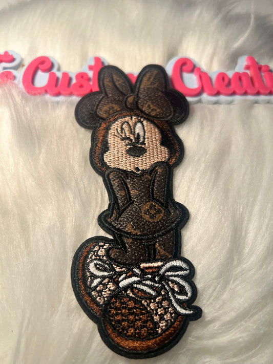 One Eye Minnie faux leather LV