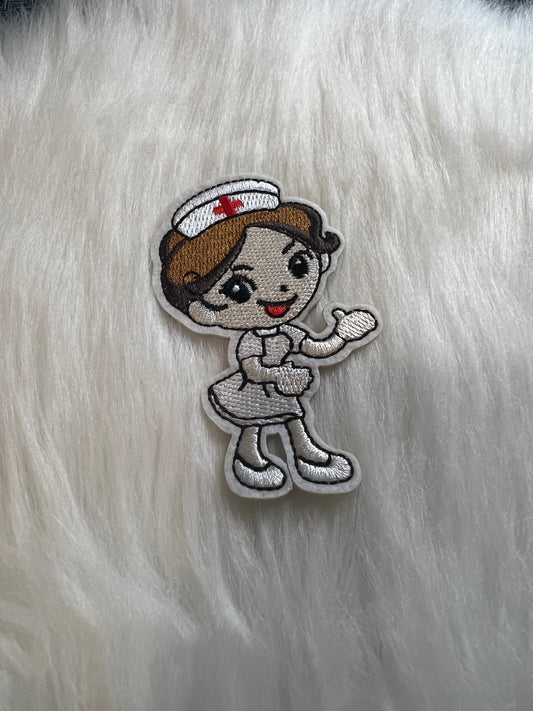 Nurse open arms