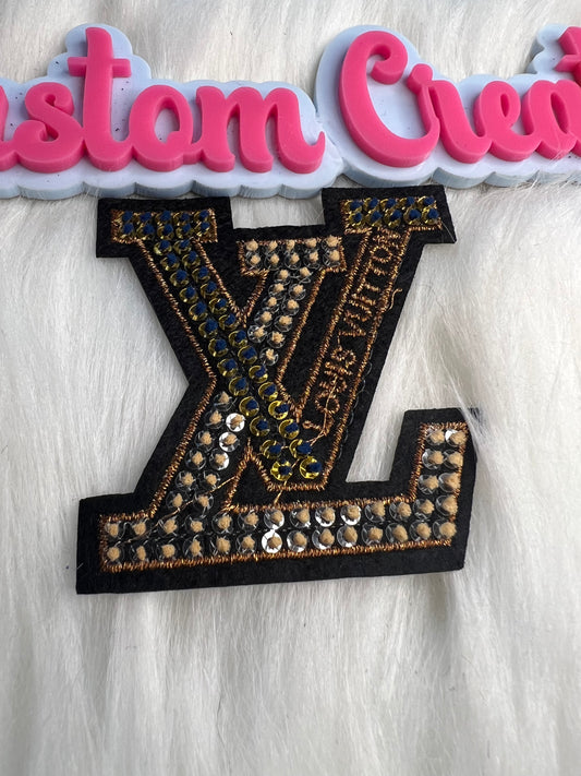 LV Tan Gold & Blue