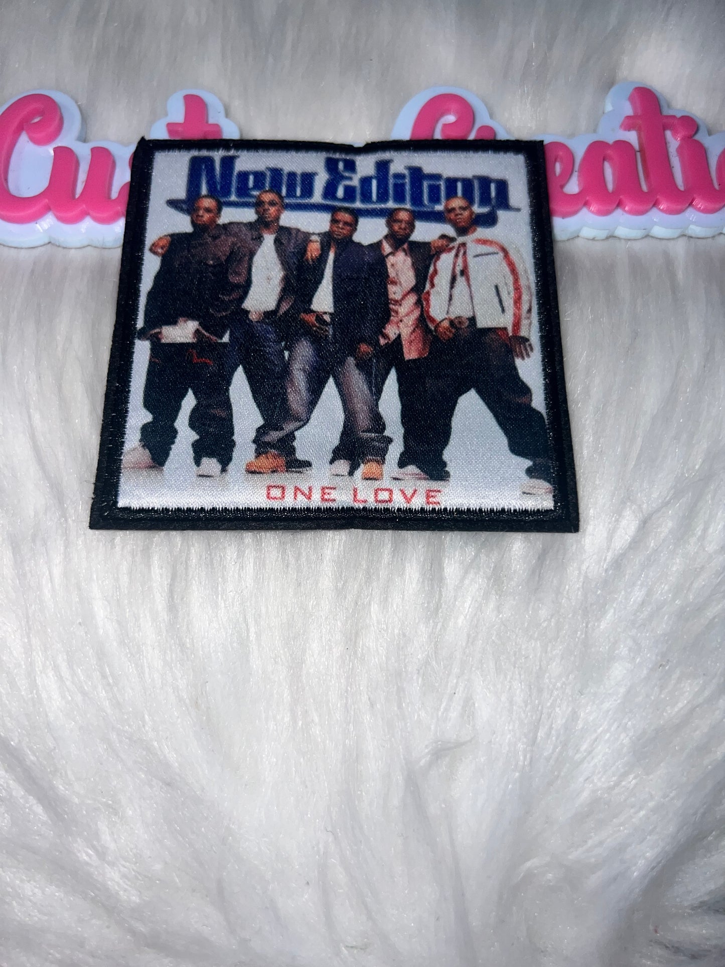 New Edition – One Love Album Cover Patch