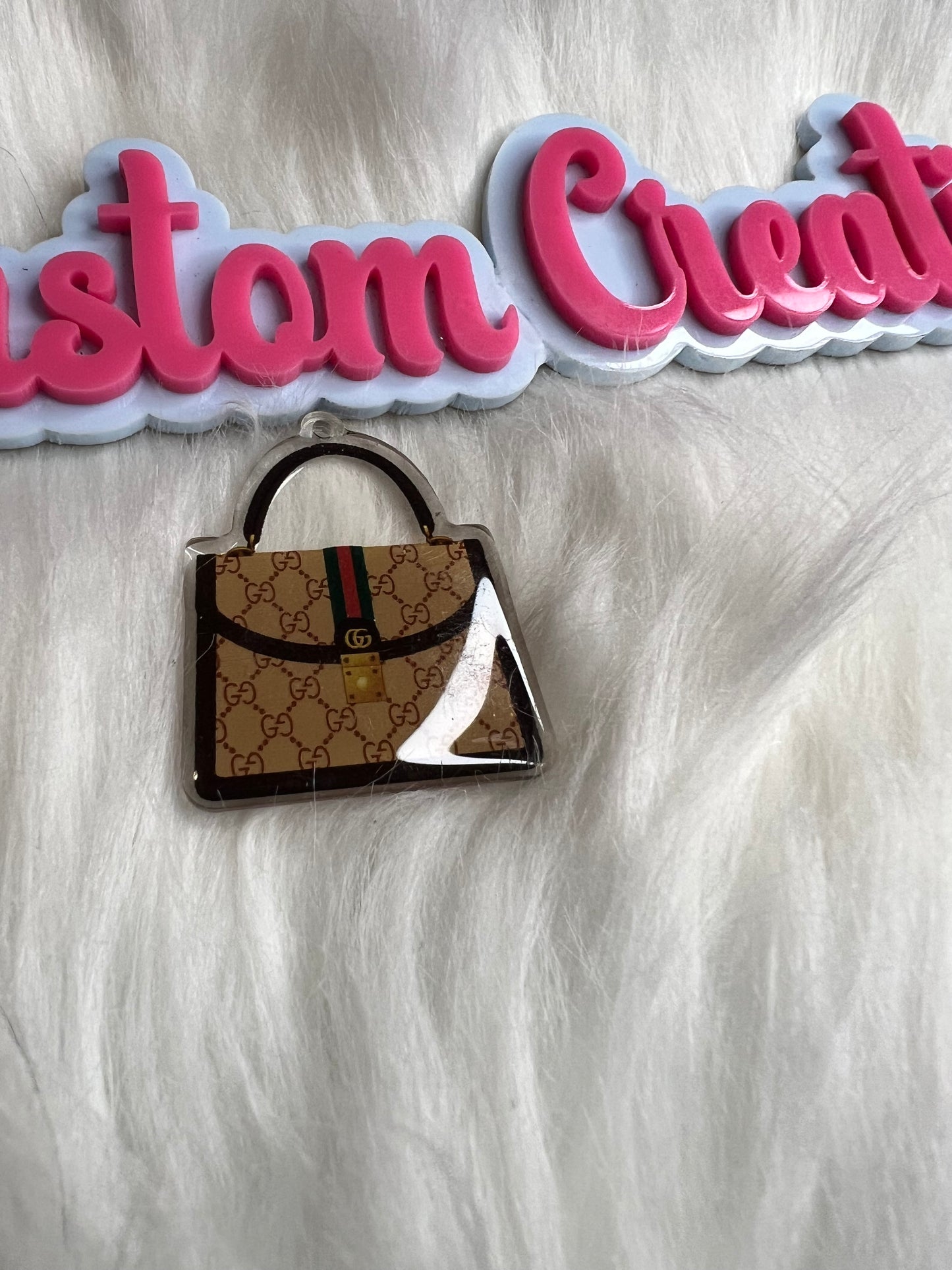 Brown GG purse