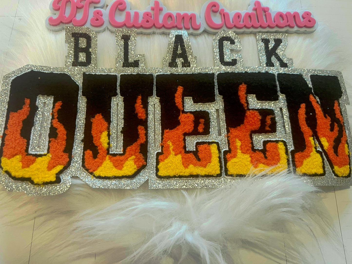 Black Queen Silver Trim