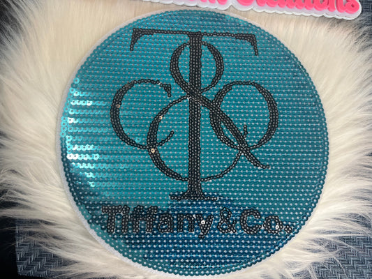 Sequin Tiffany Circle