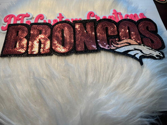 Sequin Broncos Team