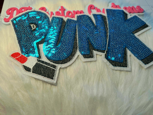 Sequin Blue Punk Lipstick