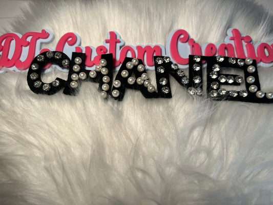 Black Rhinestones CC