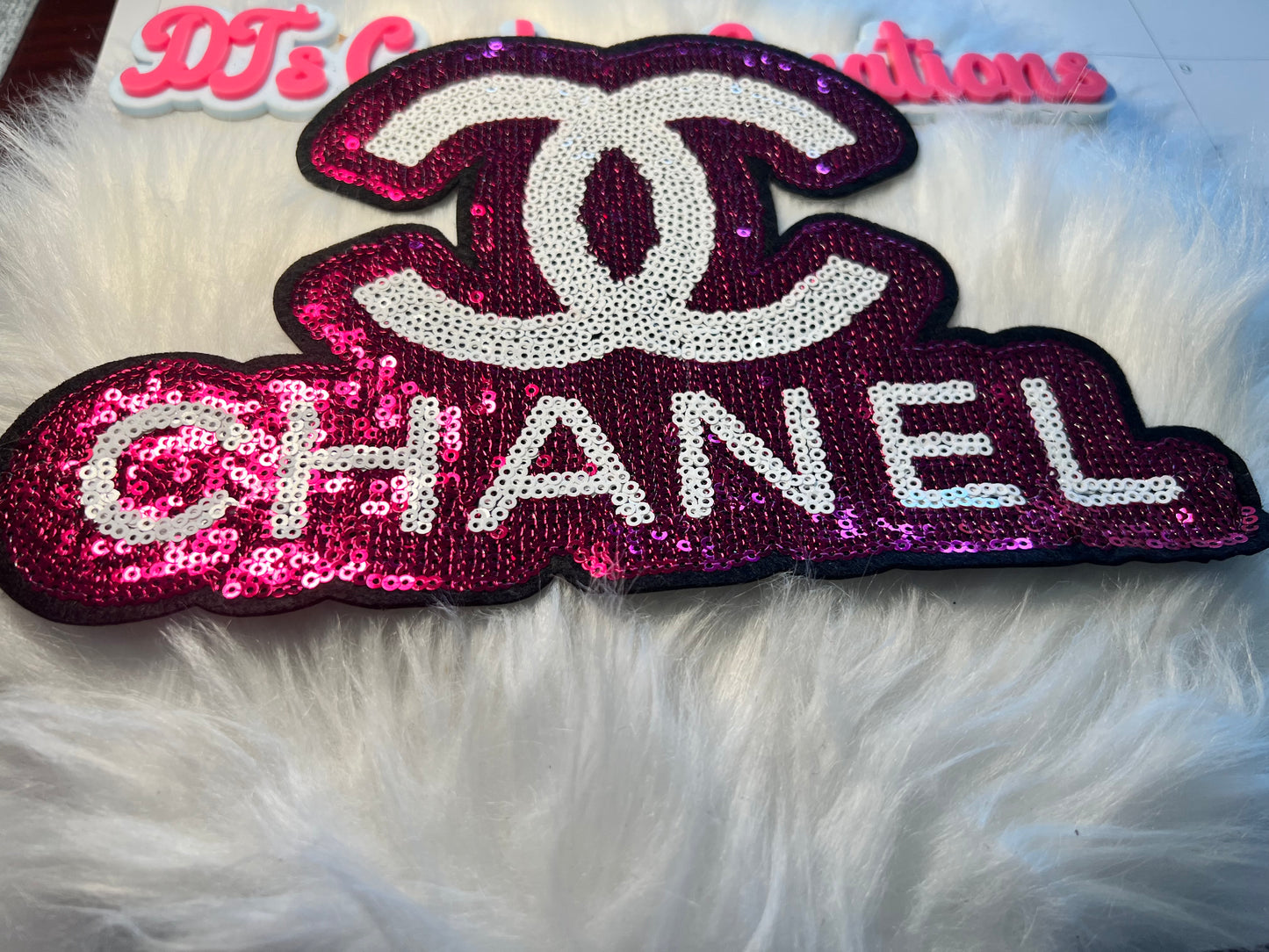 Sequin Hot Pink CC