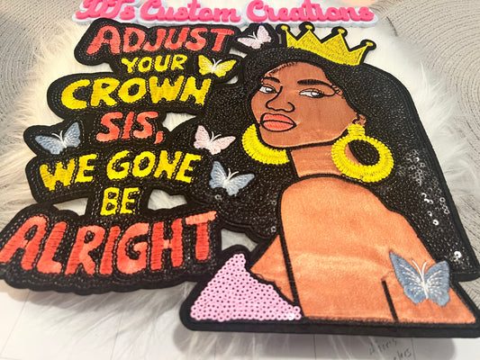 Sequin Adjust your Crown