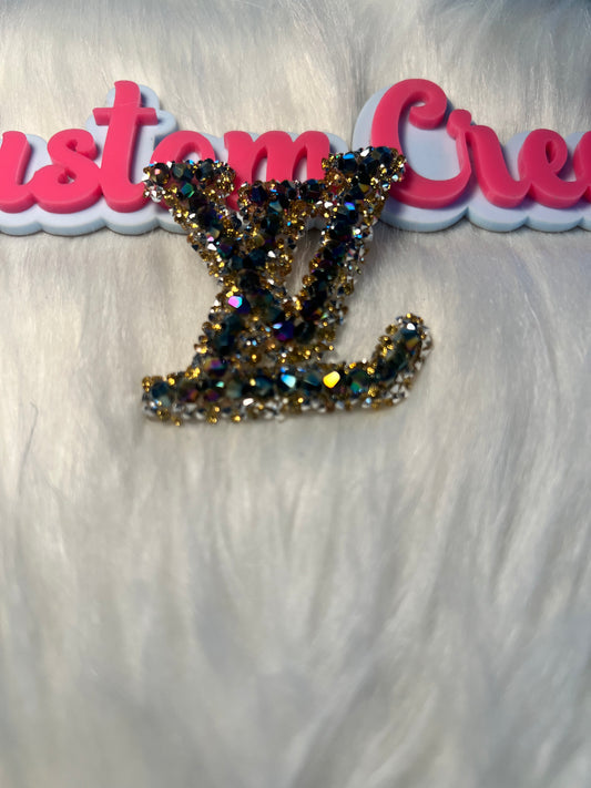 Black/Gold/Metallic LV