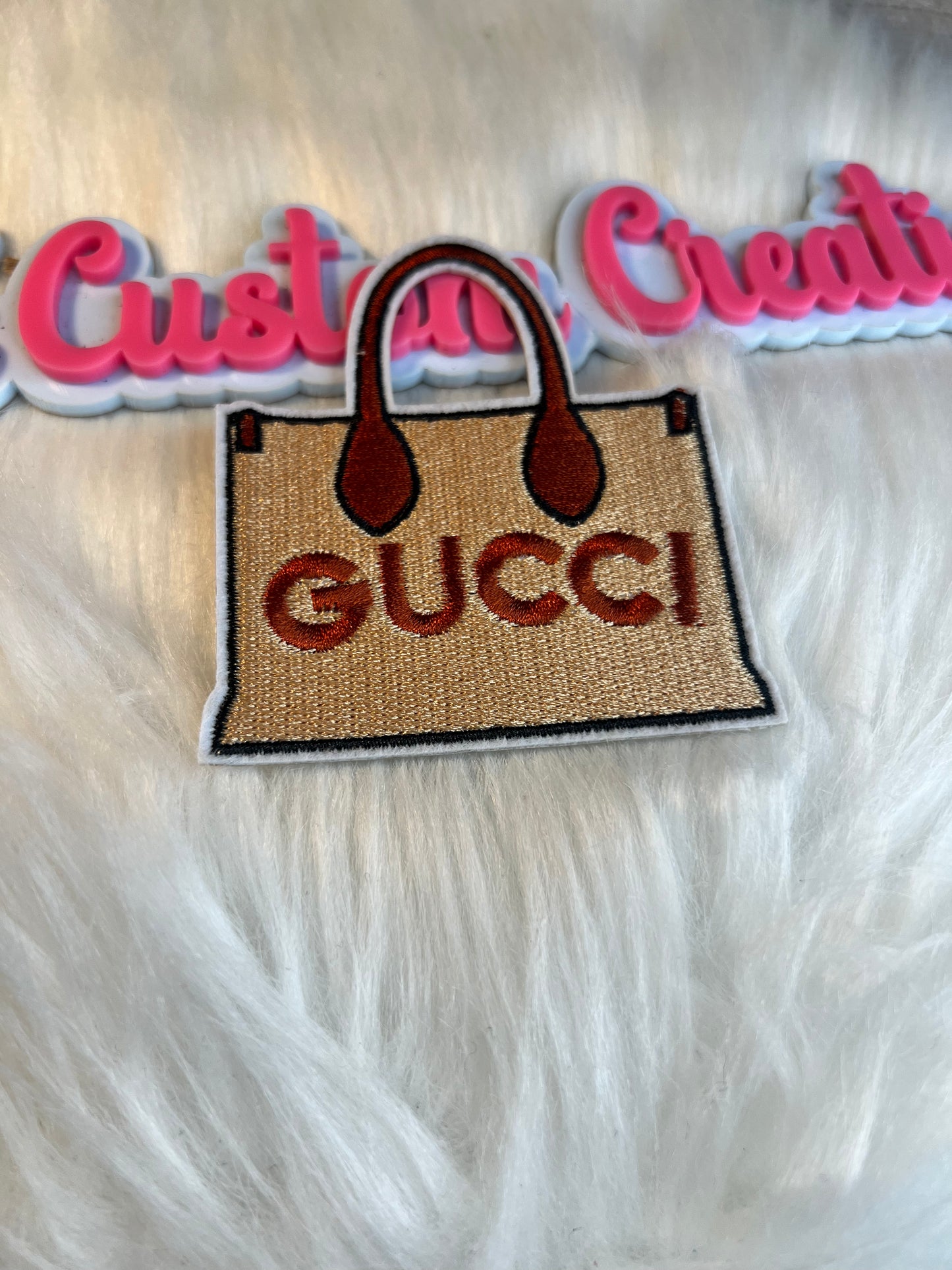 GG Brown purse