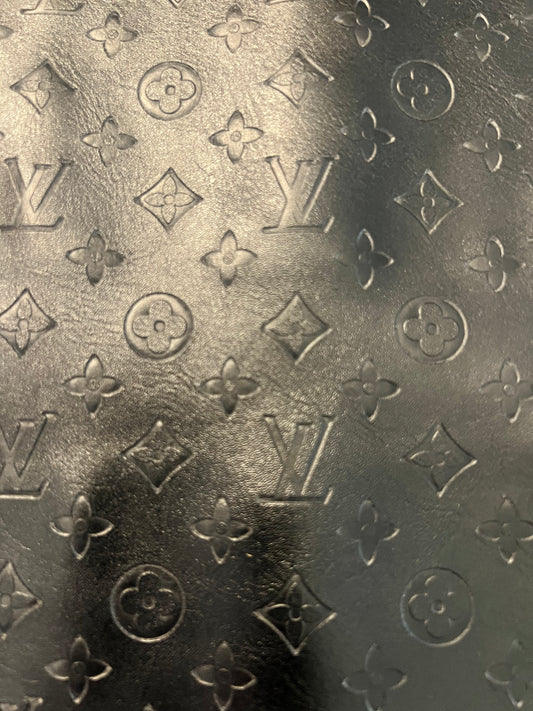 Black LV Embossed