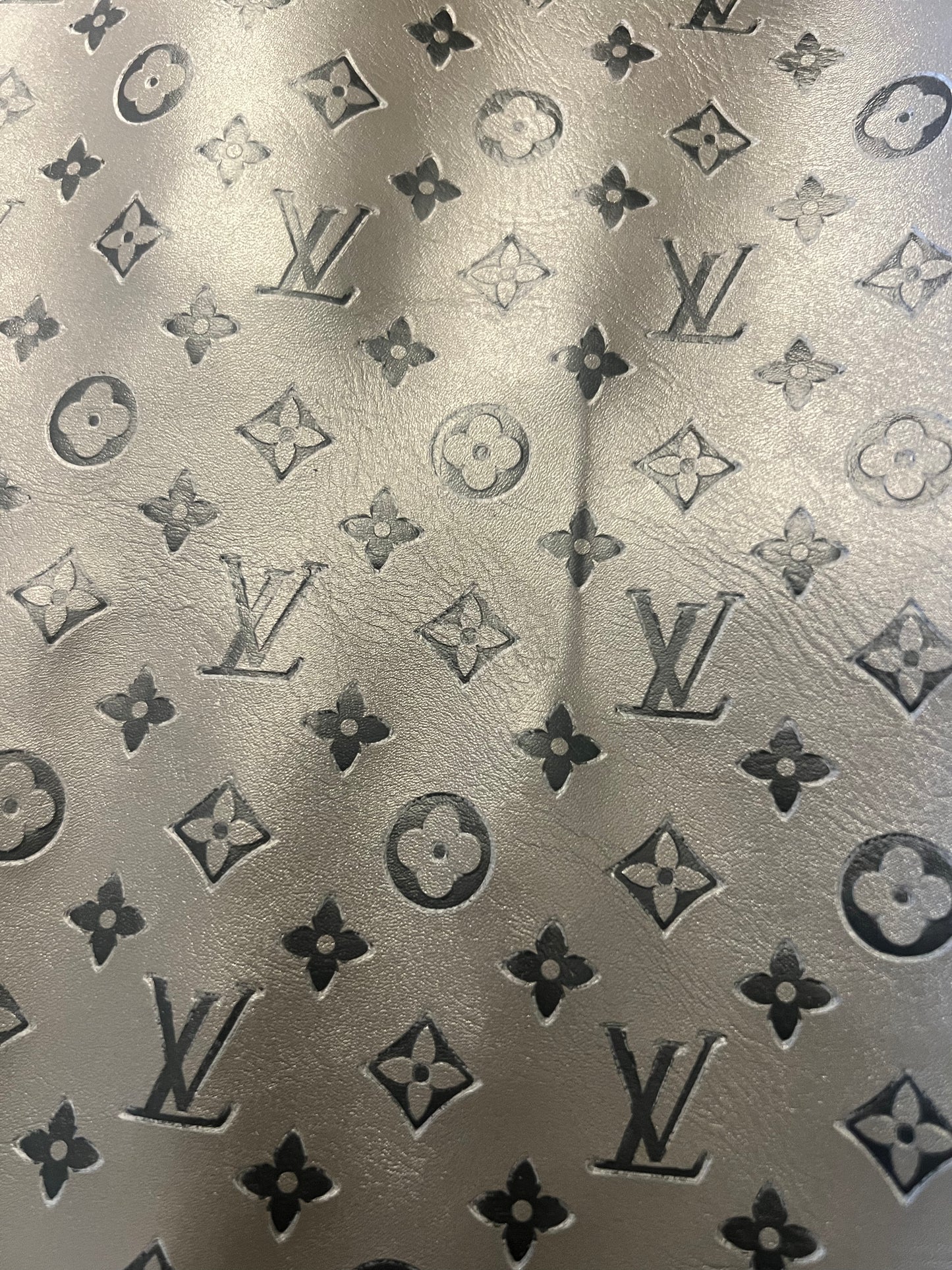 Gray LV Embossed