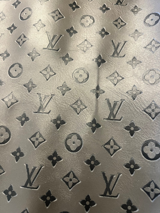 Gray LV Embossed