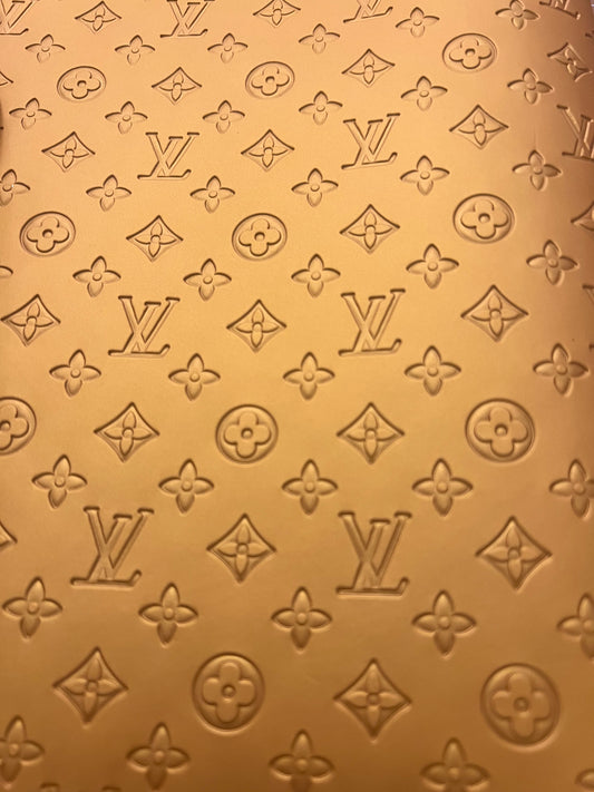 Gold LV Embossed