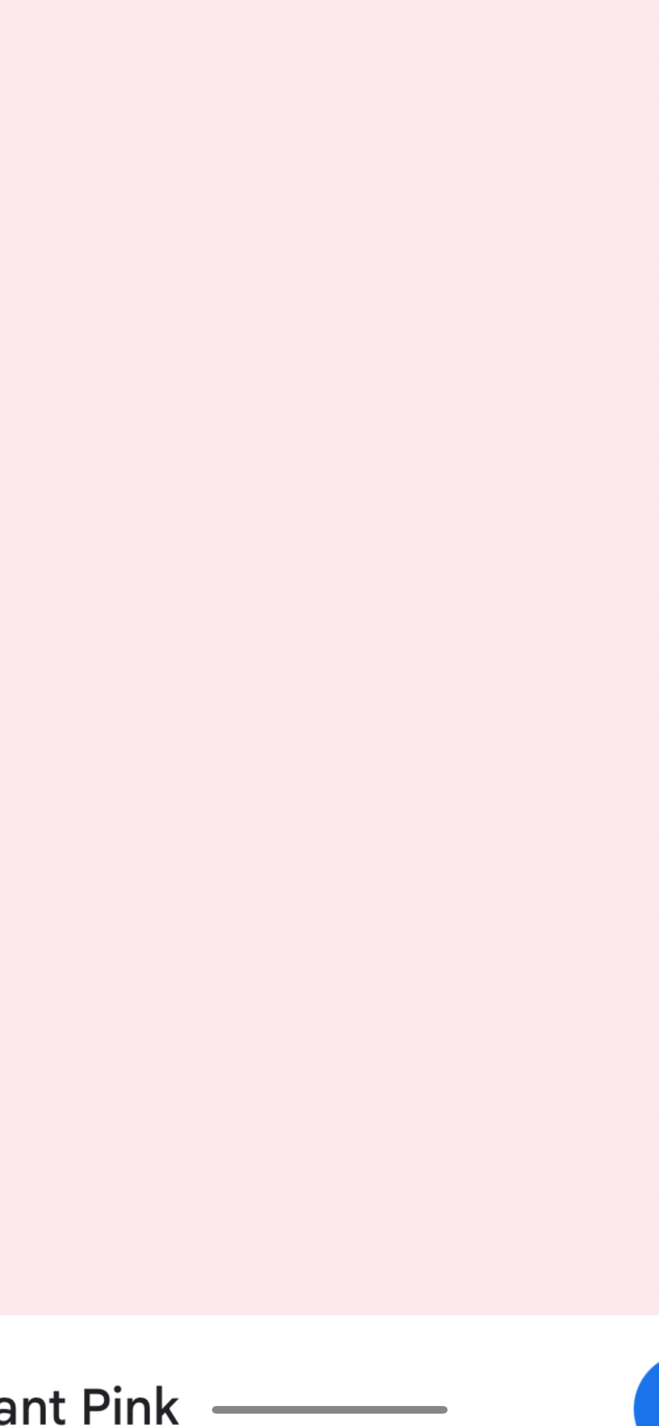 Pale Pink Embossed LV