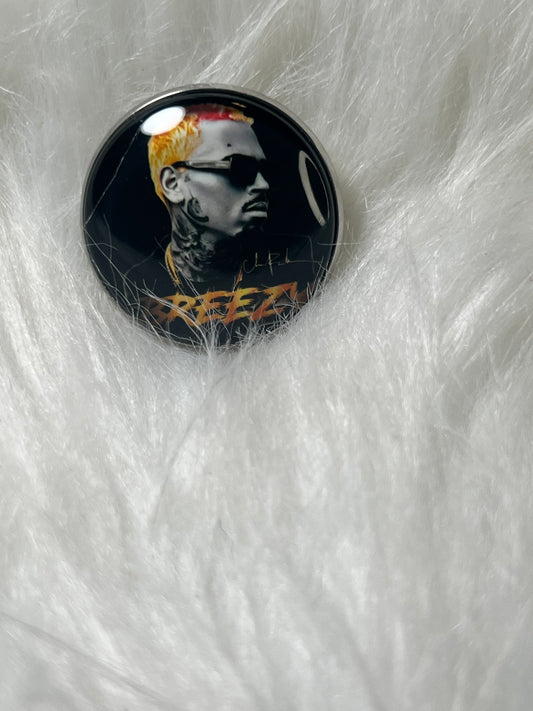 Chris Breezy Pin Big Pin
