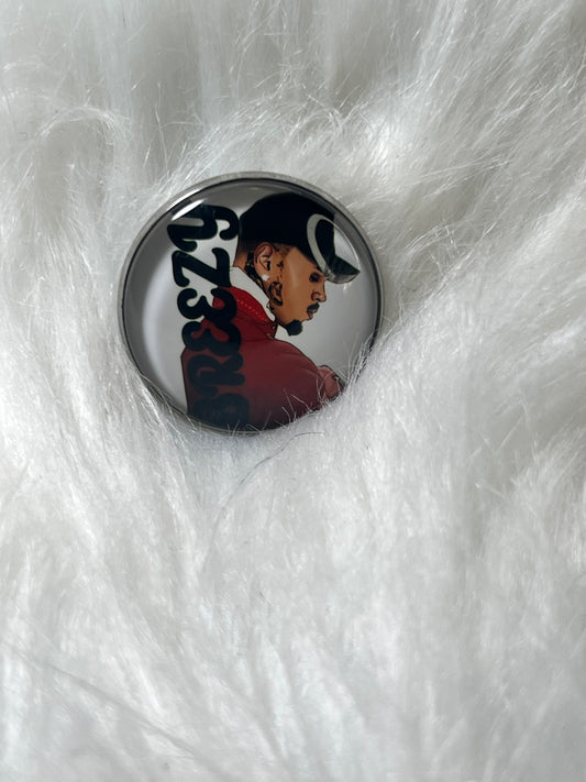 Chris Breezy Pin Big Pin