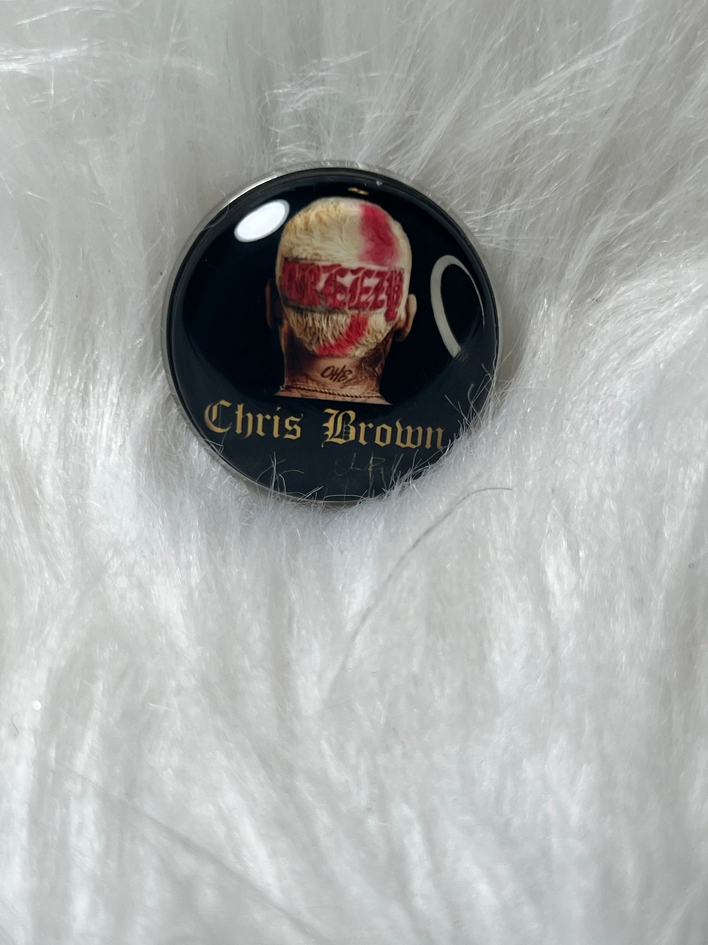 Chris Breezy Pin Big Pin