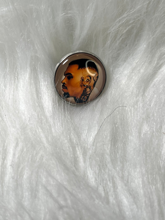 Chris Breezy small Pin