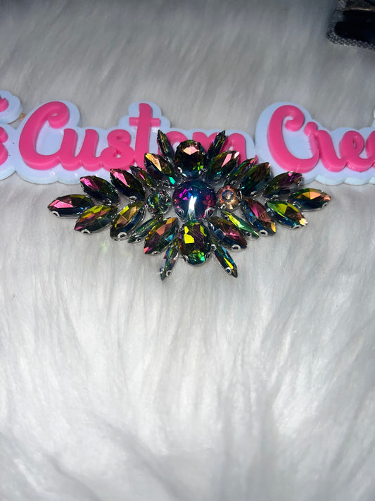 🌈 Iridescent Rainbow Crystal Cluster