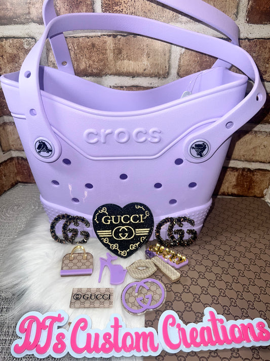 Lavender Luxe Heart DIY Bag Kit