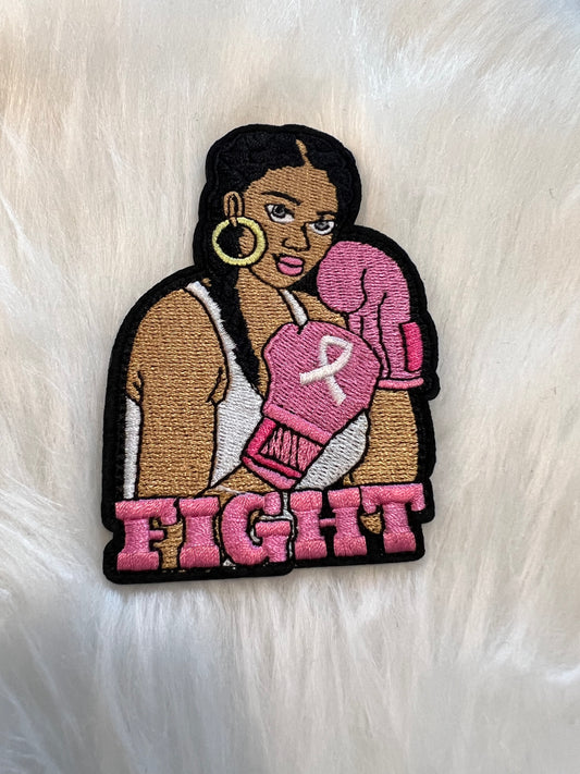 Fight Cancer lady