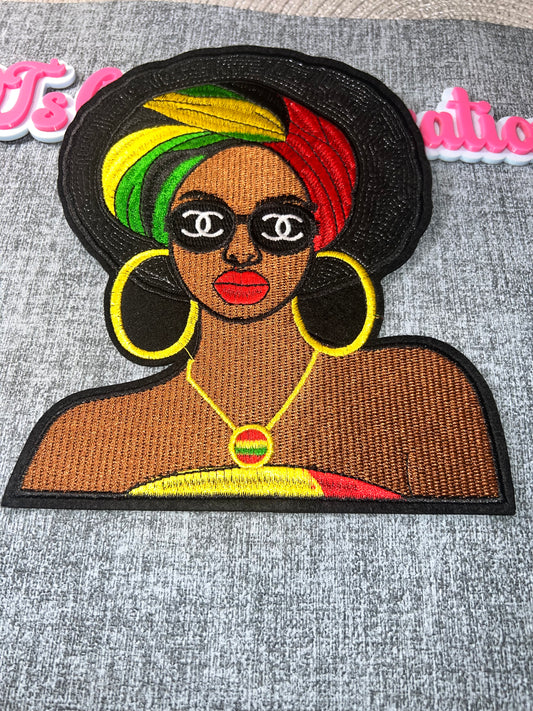 Culture Queen Patch – Embroidered Statement