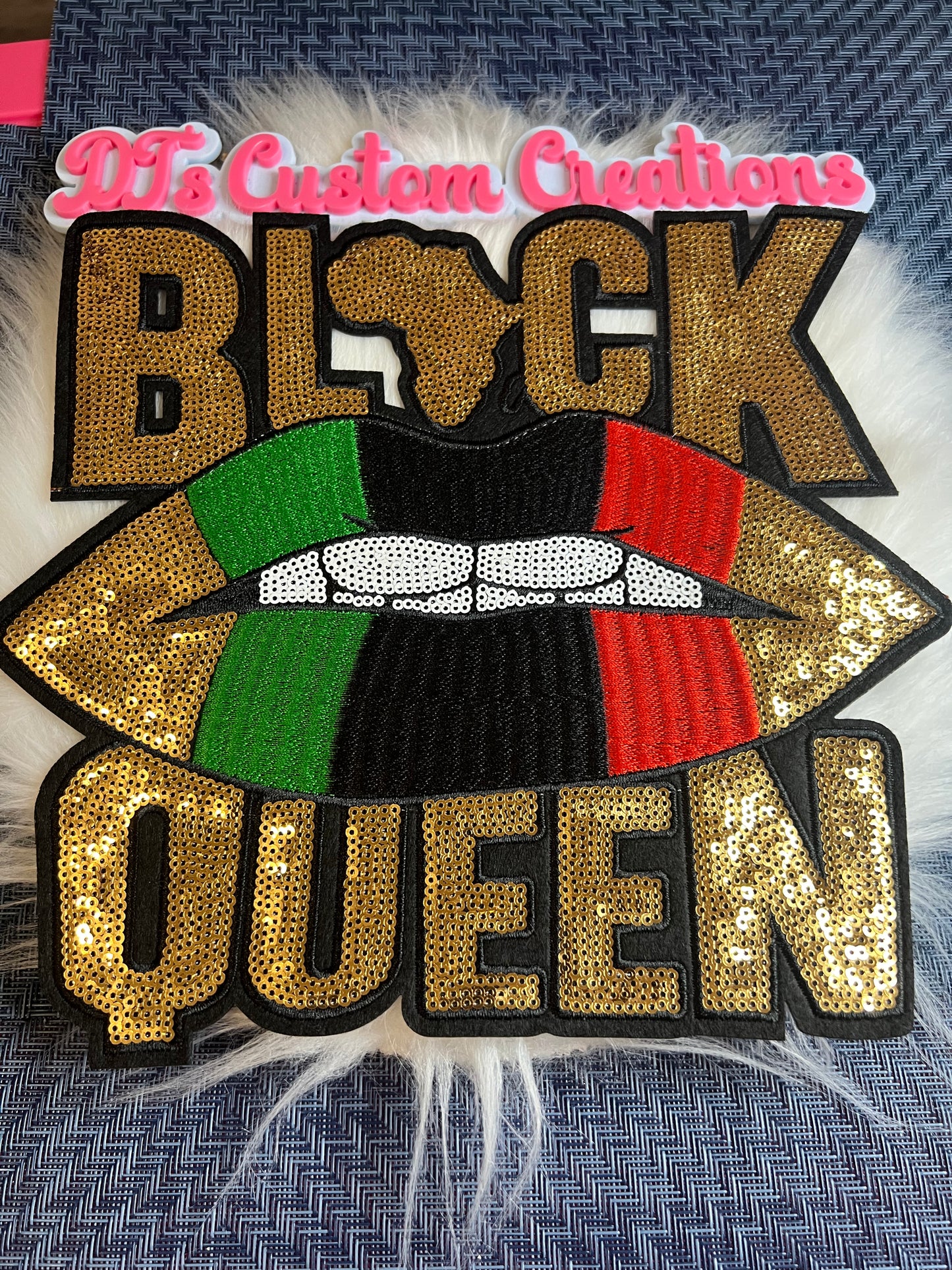 Gold Black Queen Green Red Black Lip
