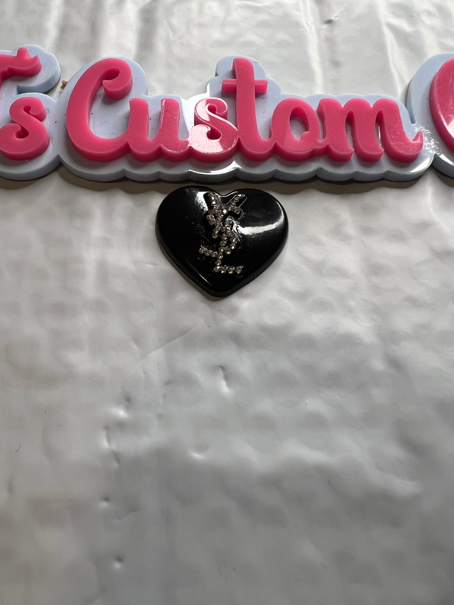 Bling YSL Heart