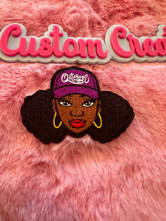 Purple Hat Queen Lady