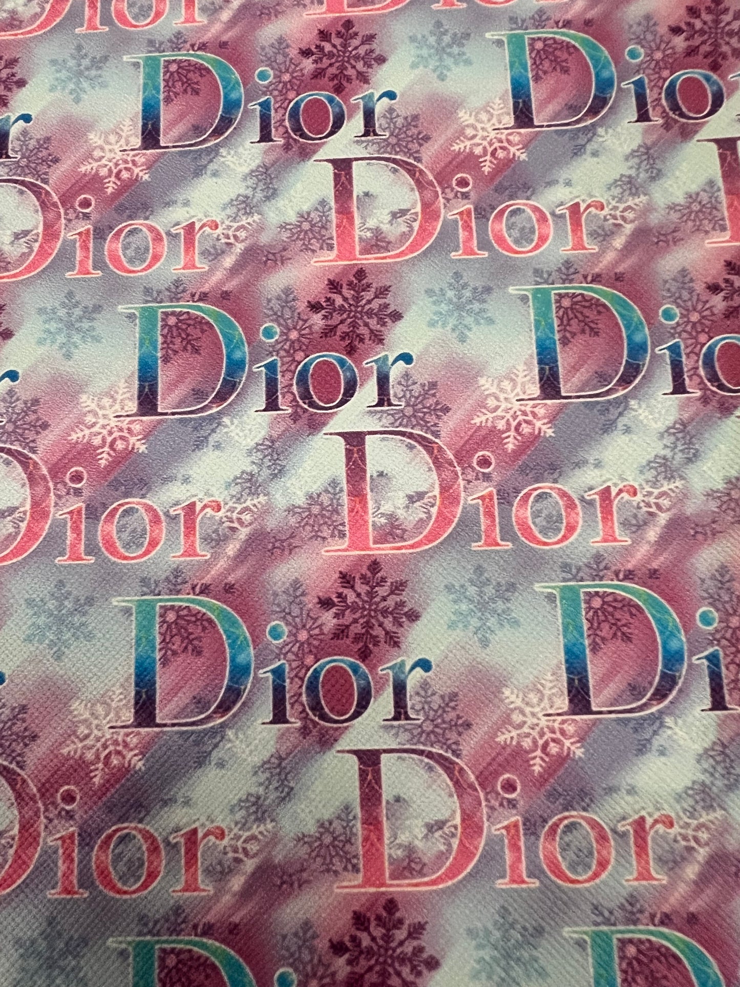 Pink Blue Dior