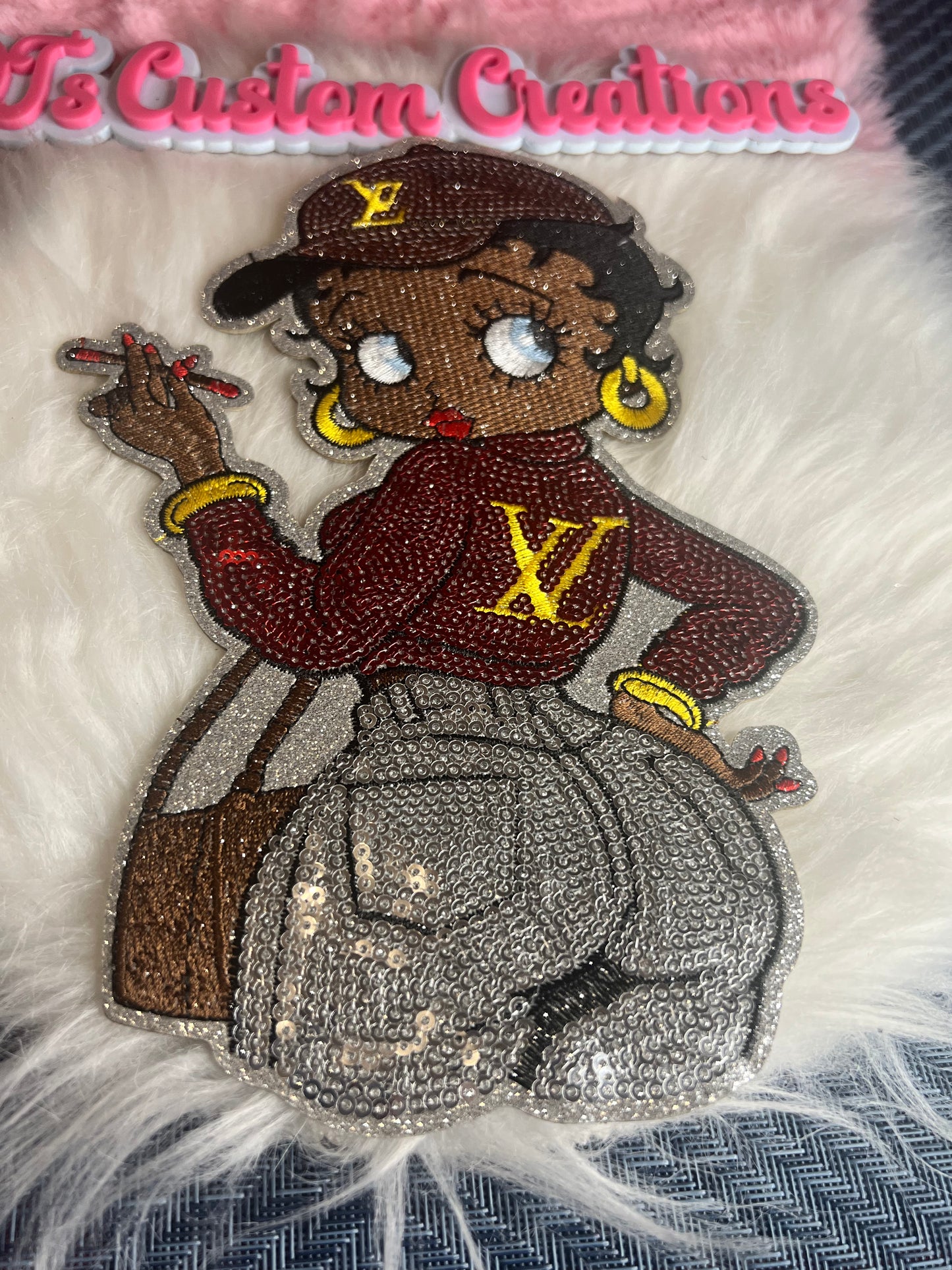 Sequin Melanin LV Betty