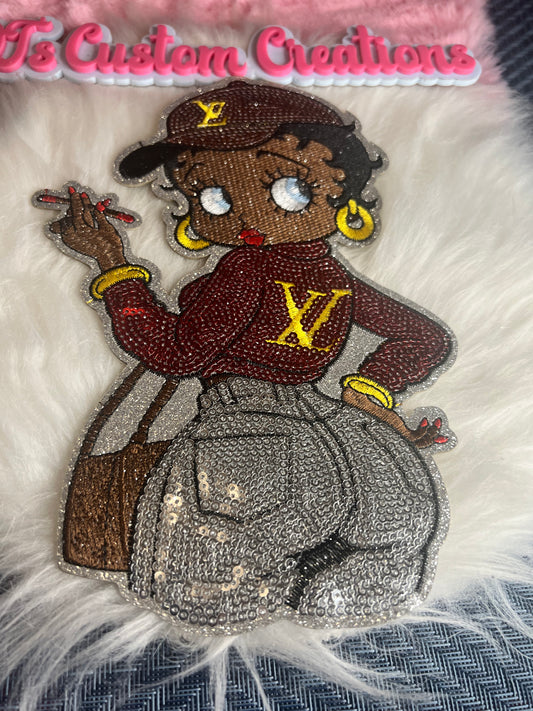 Sequin Melanin LV Betty
