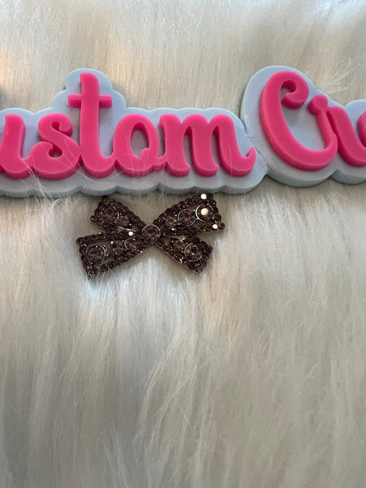 Black Bling Bow