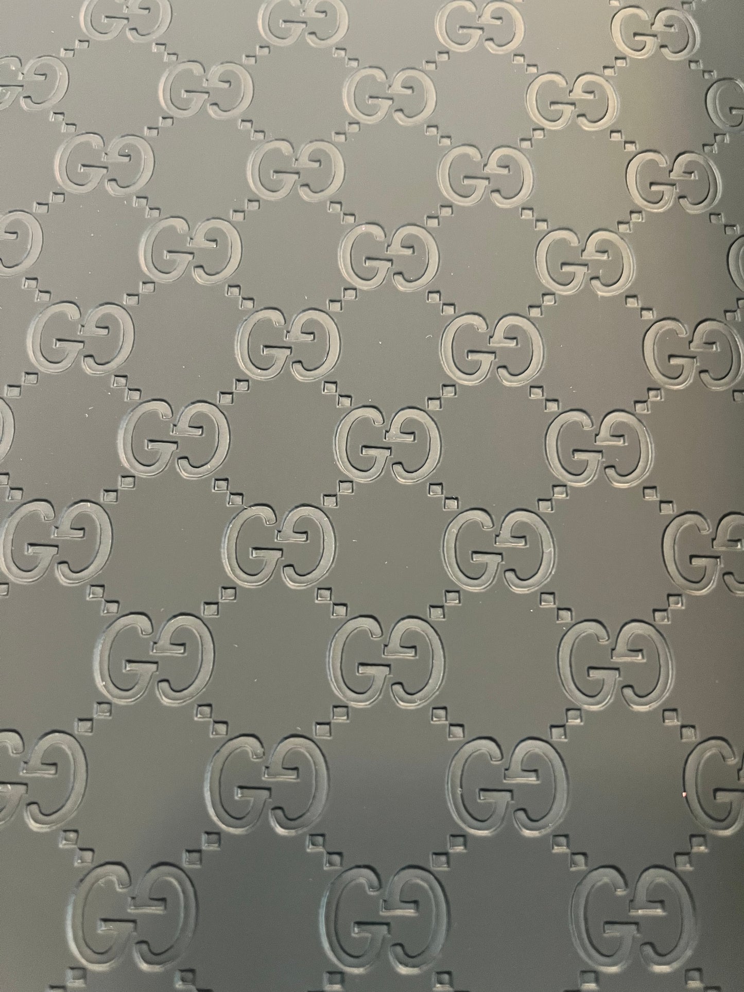 Black Embossed GG