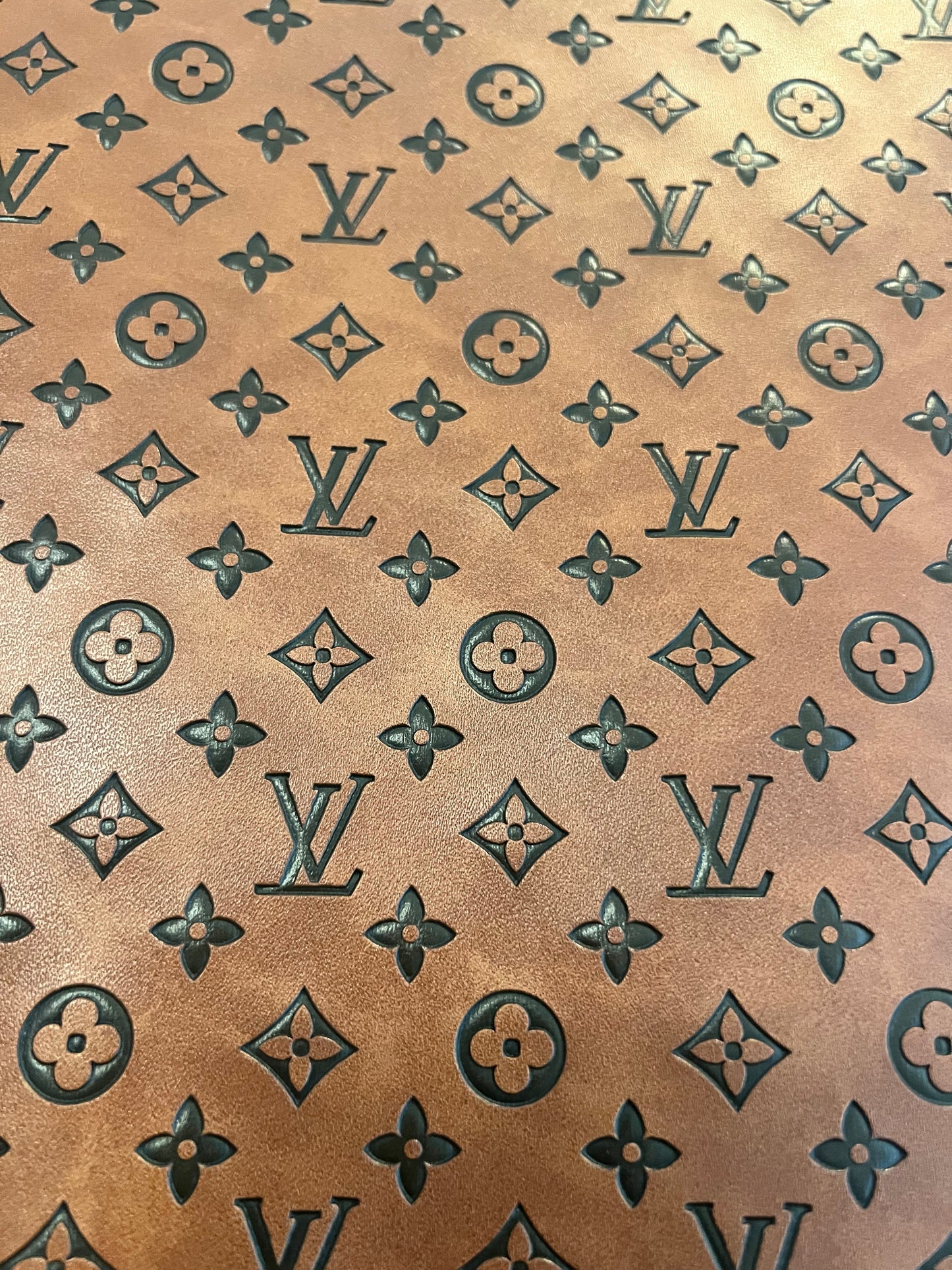 Brown/Chocolate LV Embossed