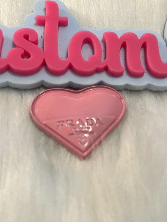 Pink Prada Heart