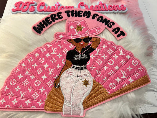 Big Pink LV Where them fans Sheriff