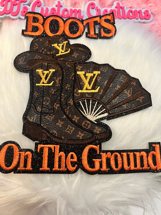 Boots on Ground LV Faux Leather