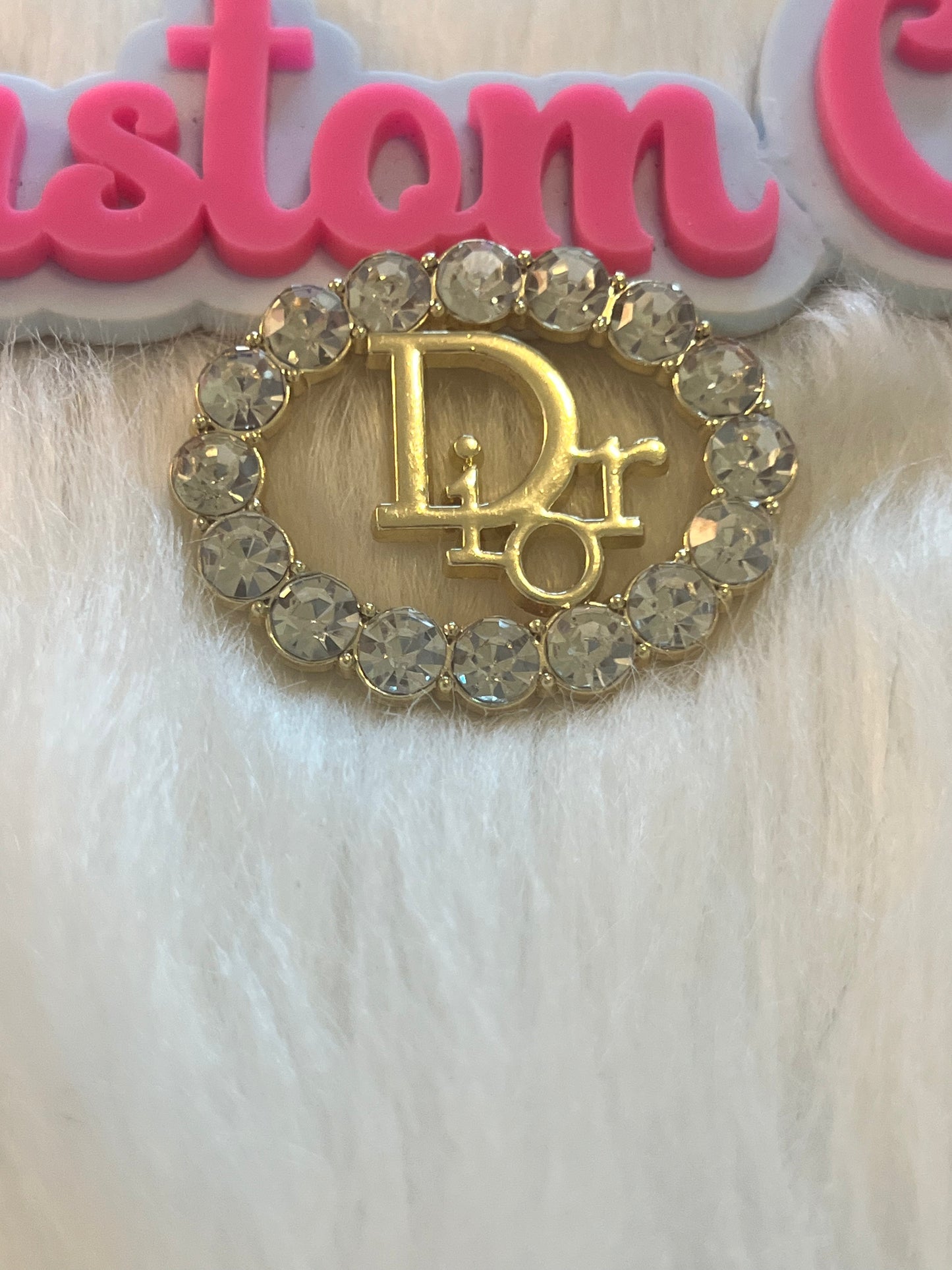 Bling Dior Gold Charm