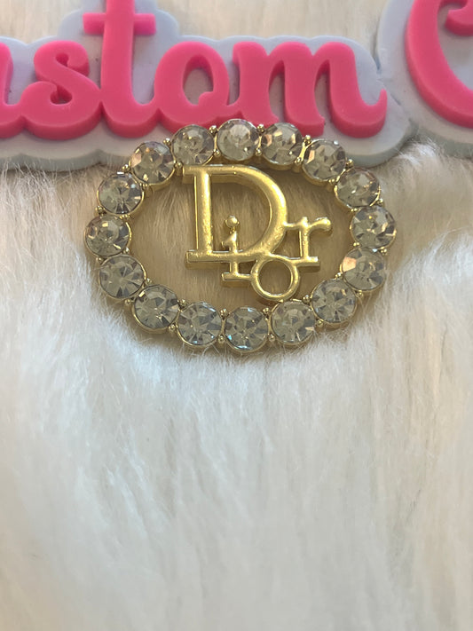 Bling Dior Gold Charm